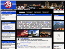 Tablet Screenshot of maracaibo24.com